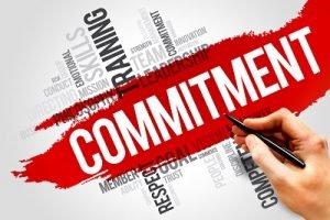 show commitment